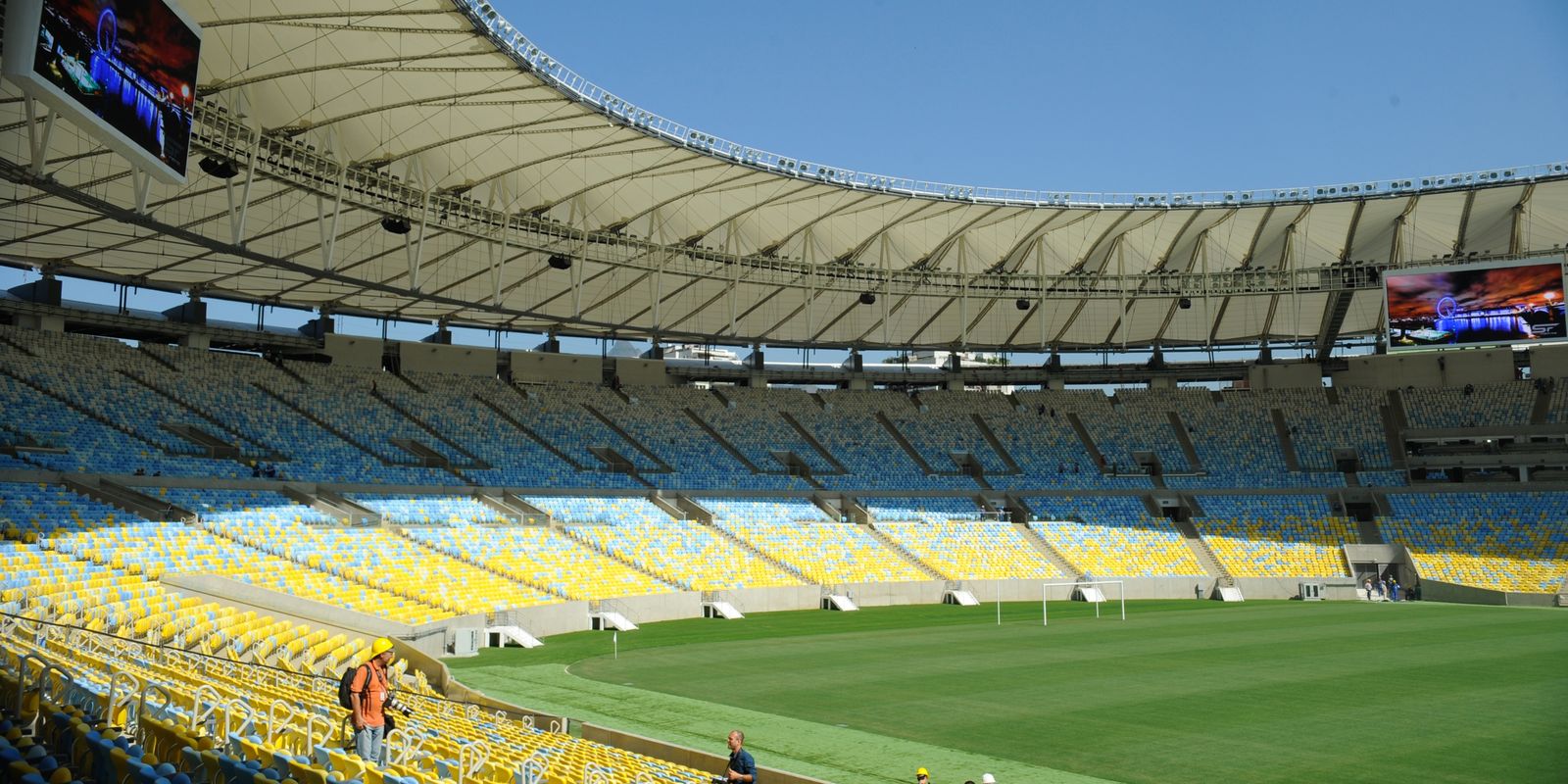 Abertura da Copa do Mundo Feminina no Maraca.