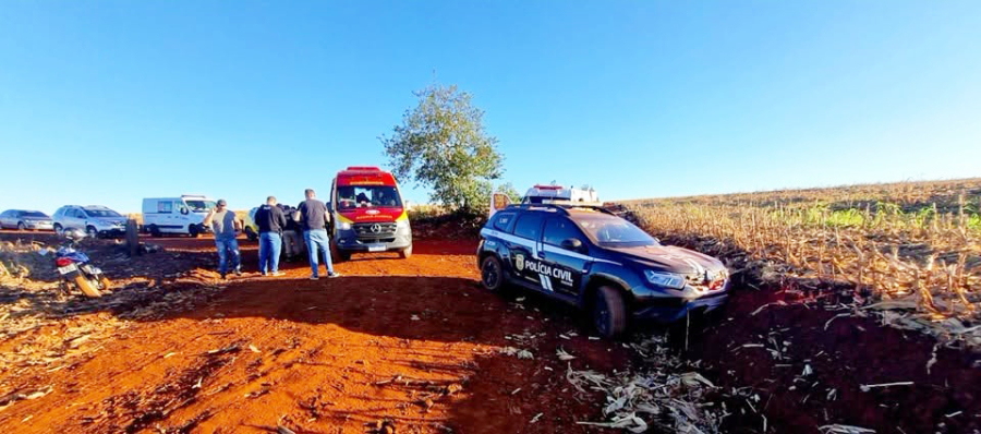 Viatura sofre acidente durante perseguição 