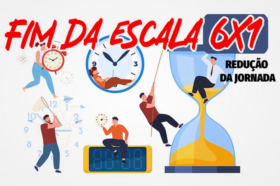 Fim da escala 6x1 no centro da disputa política.