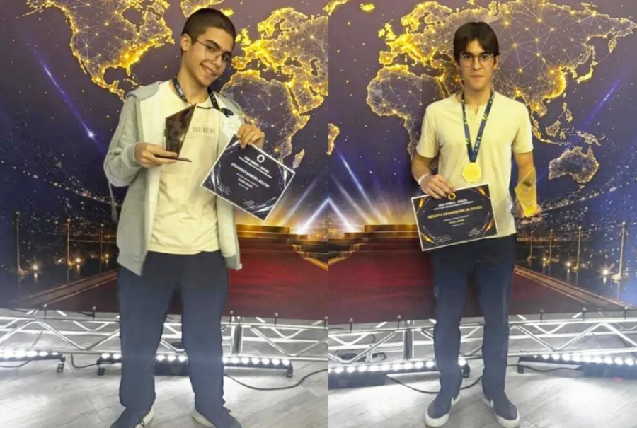 Maringaenses no Mundial de Matemática.