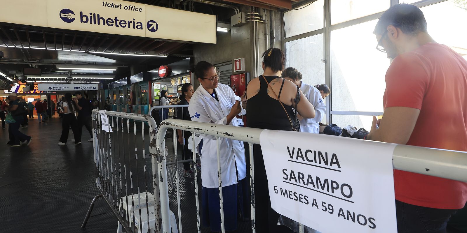 Saúde reforça vacinação contra o sarampo