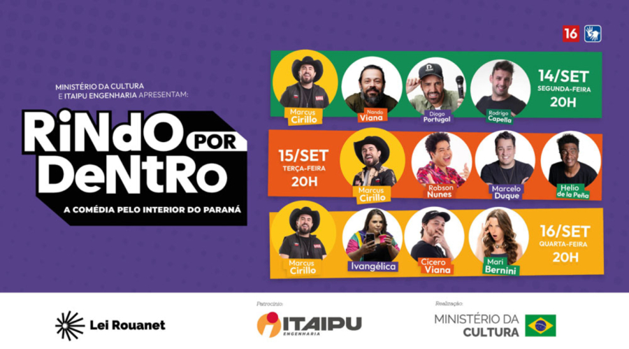 Festival Rindo Por Dentro, em Campo Mourão