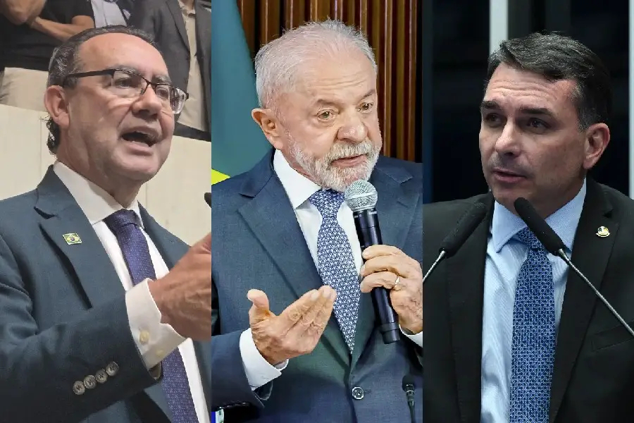 Nova pesquisa mostra Lula com 38%, Flávio com 30% e Cury com 11%