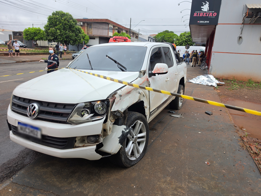 Homem morre atropelado na calçada, em Sarandi.