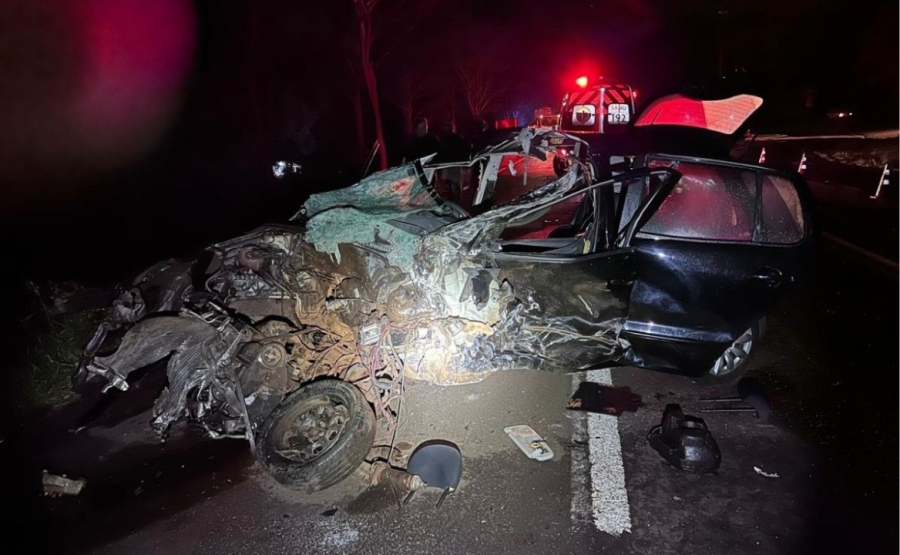 Invasão de pista causa acidente fatal na BR-277