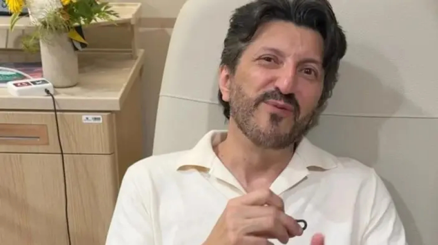 Lito Sousa deixa hospital e vai pra casa.