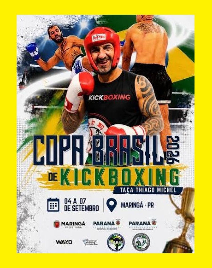 Kickboxing nacional desembarca em Maringá