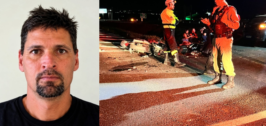 Motociclista morre em colisão na PR-317.