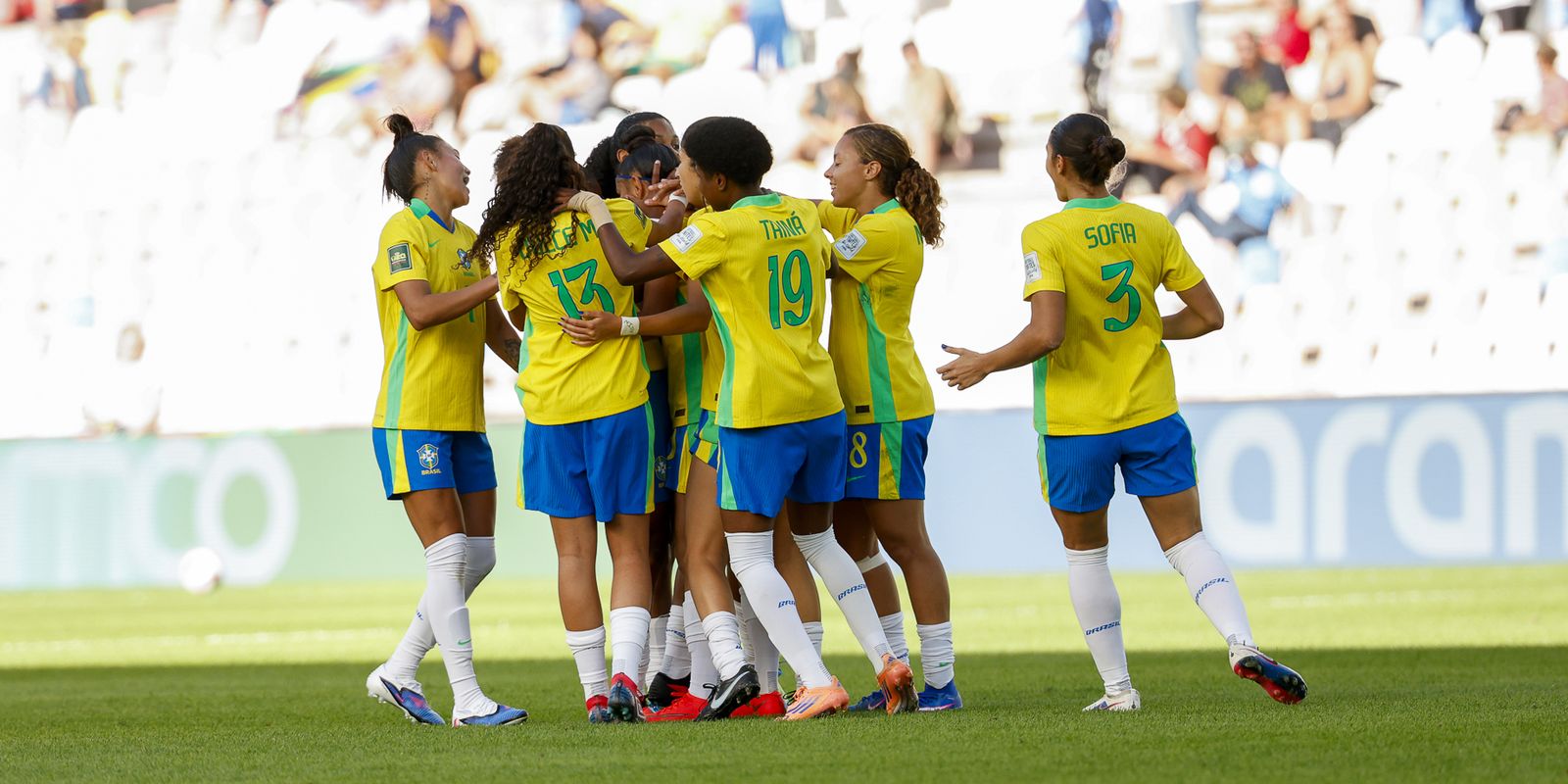 Brasil goleia Tanzânia na Copa do Mundo sub-20 feminina