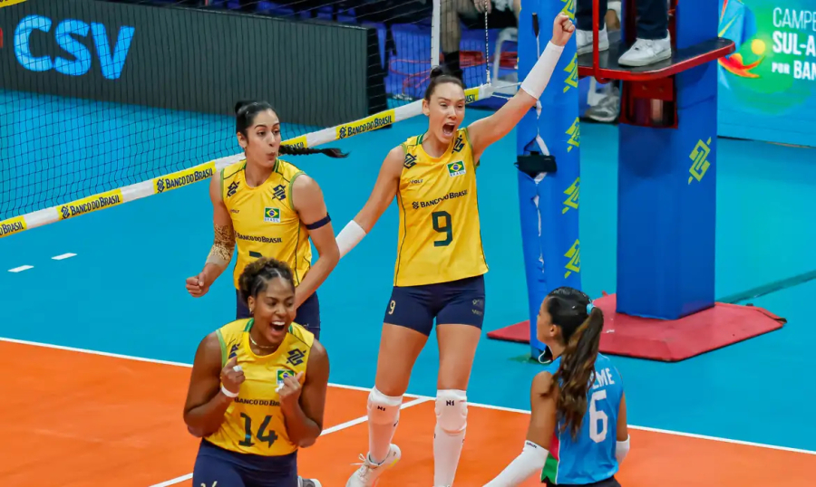 Brasil é campeão do Pré-Olímpico de vôlei. 