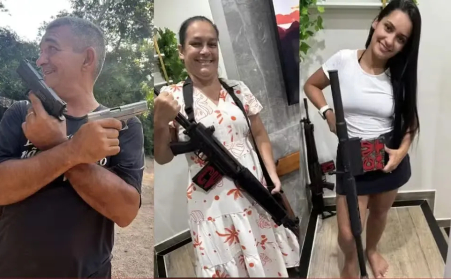 Missionária e pais com ligação no Comando Vermelho