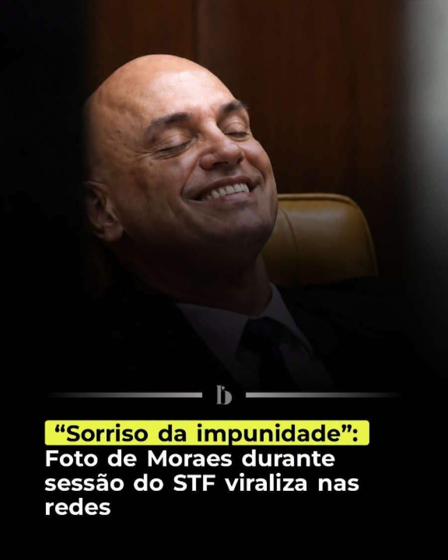 Sorriso de Moraes vira alvo de críticas