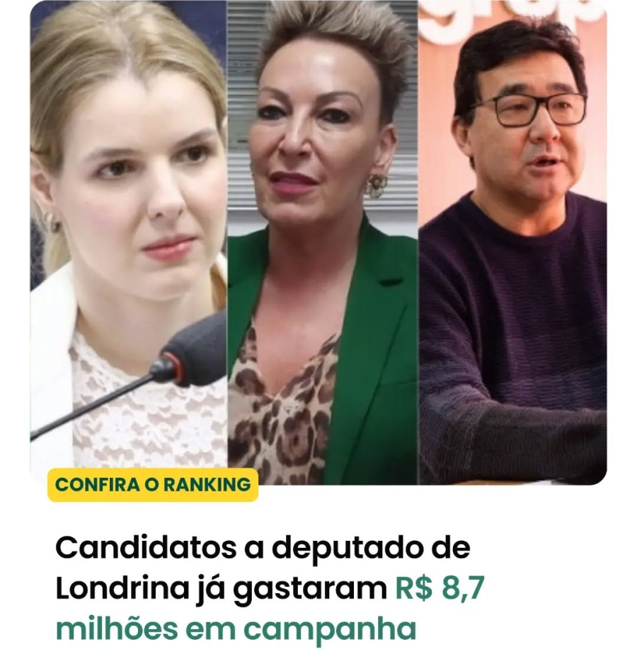 Candidatos declaram R$ 8,7 milhões em despesas