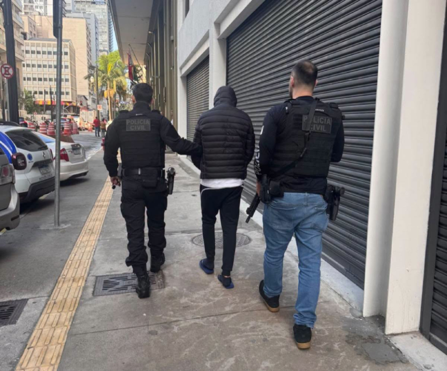 Jovem de 19 anos é preso em São Paulo