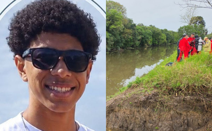 Jovem morre após veículo cair em rio na Grande Curitiba 