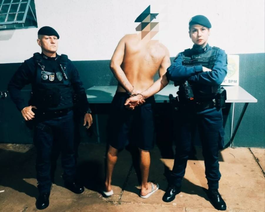Homem é preso após provocar confusão no Parque do Ingá