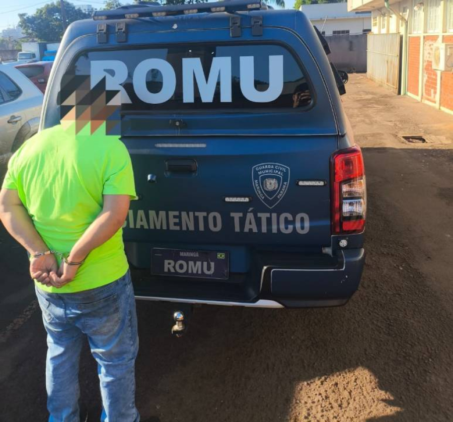 ROMU prende homem com mandado em aberto
