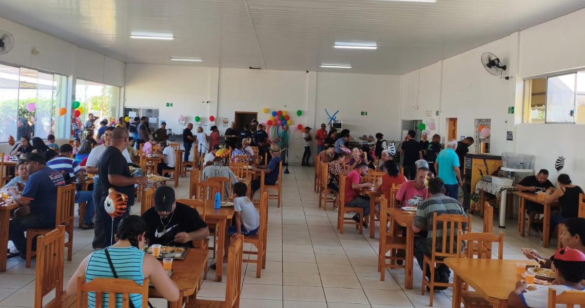 Restaurante Popular celebra Dia das Crianças.