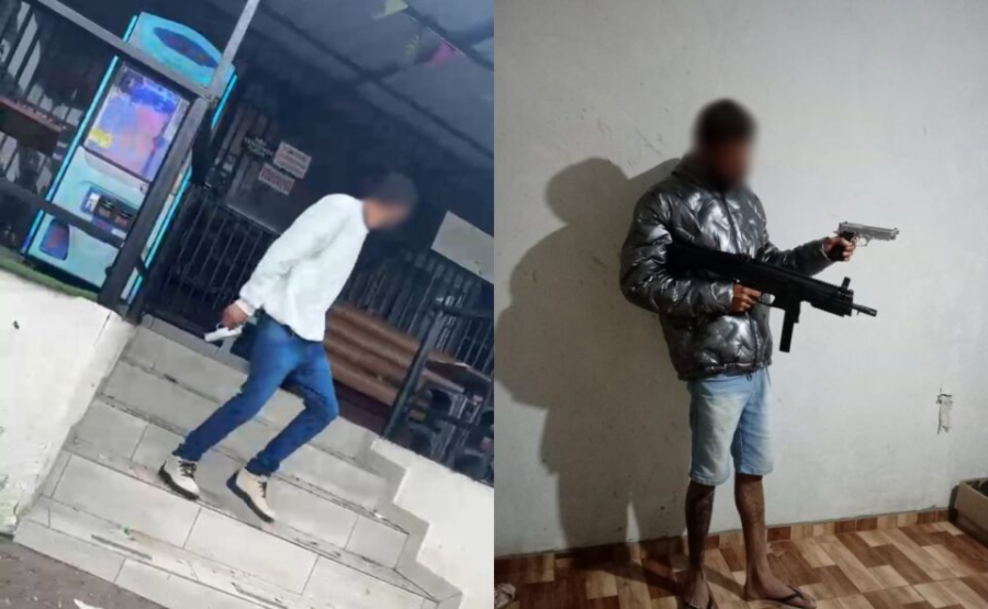 Perseguição termina com suspeito morto em confronto com policiais .