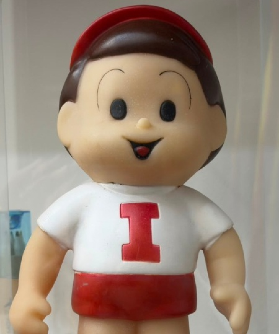 O mascote Ingazinho está de volta.