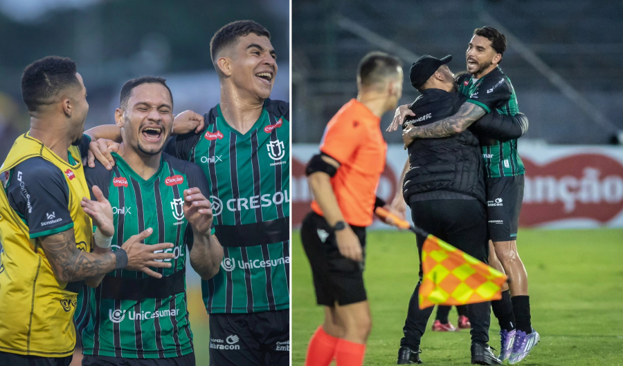 Maringá faz história e comemora acesso à segunda divisão.