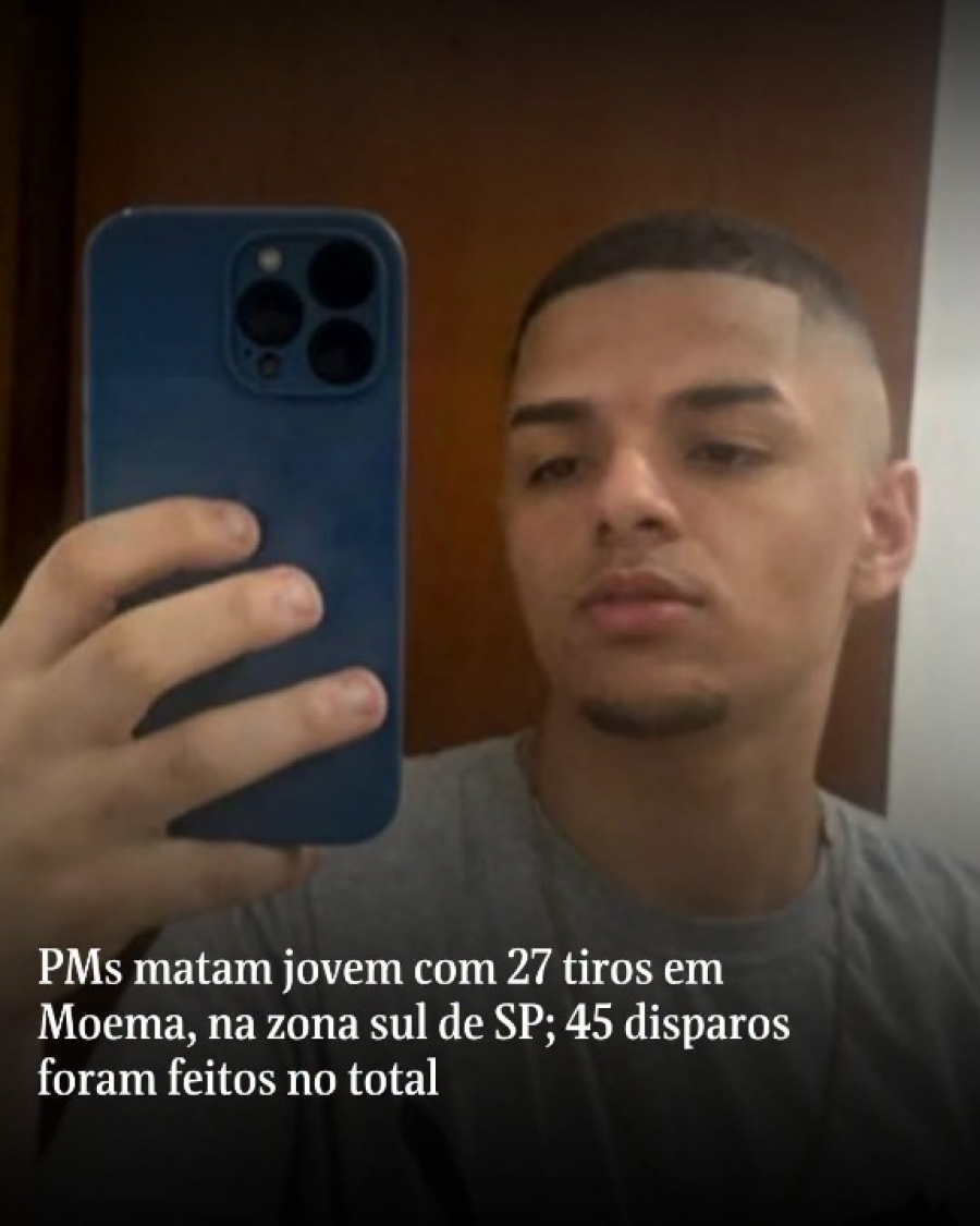 Jovem é morto pela PM que confundem celular com arma