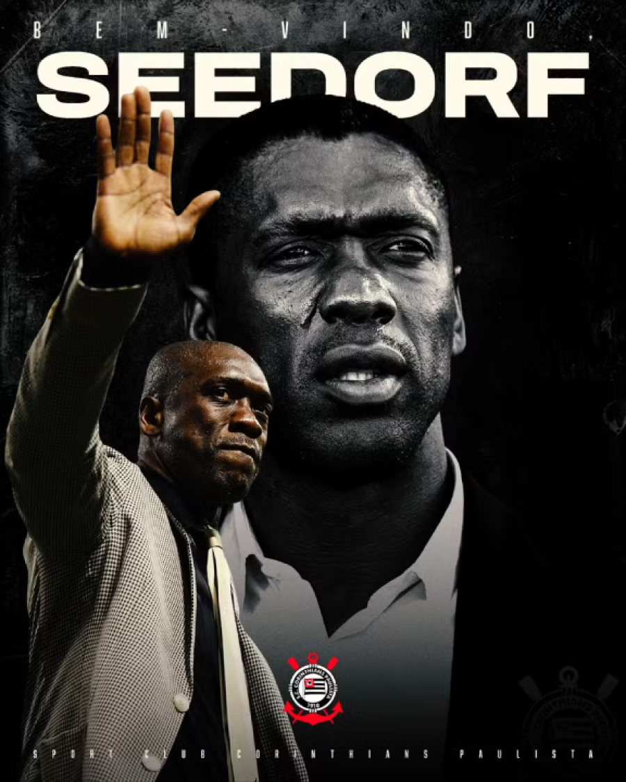 Corinthians contrata Seedorf como novo técnico