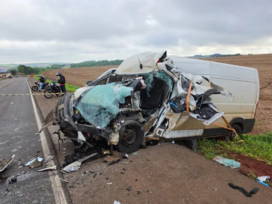 Acidente deixa motorista em estado grave na PR-317