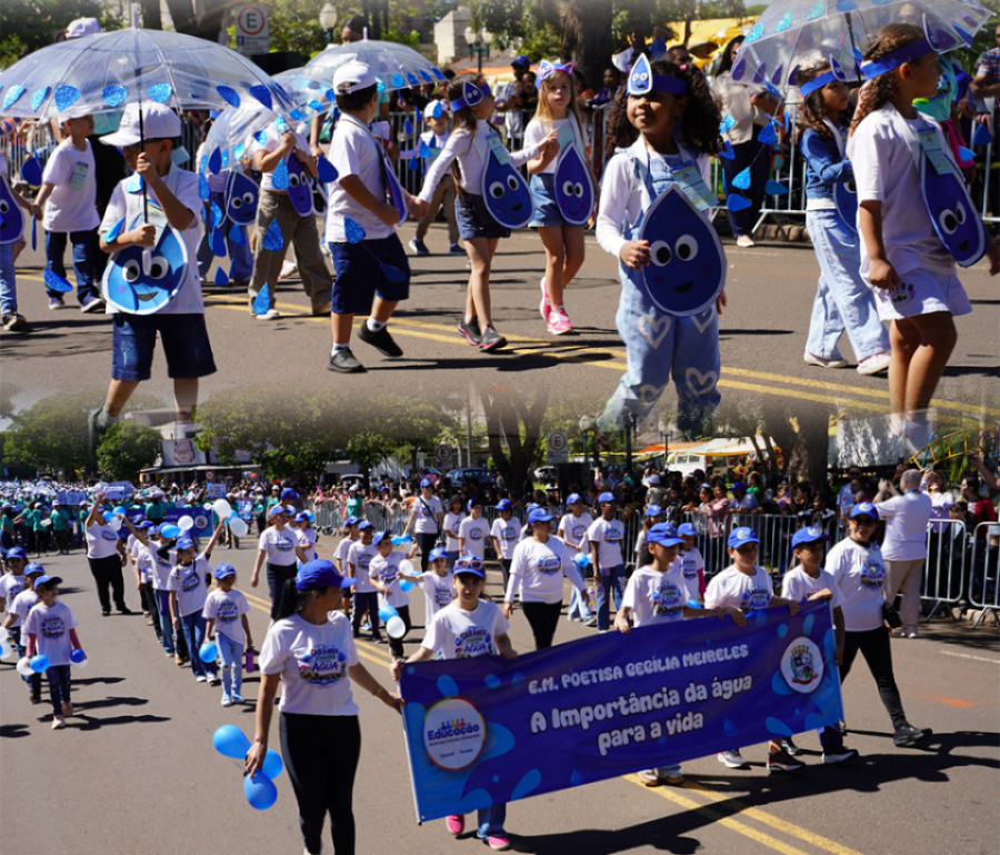 Sarandi comemora 45 anos com desfile cívico