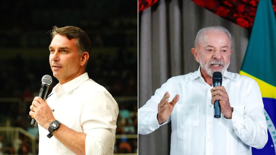 PESQUISA ATLAS: Flávio tem 51,1% e Lula chega a 48,9%. 
