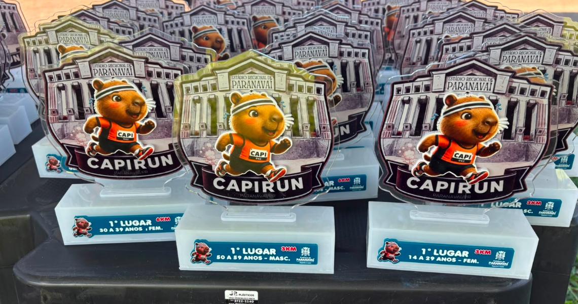 Capirun reúne milhares de corredores em primeira edição realizada em Paranavaí