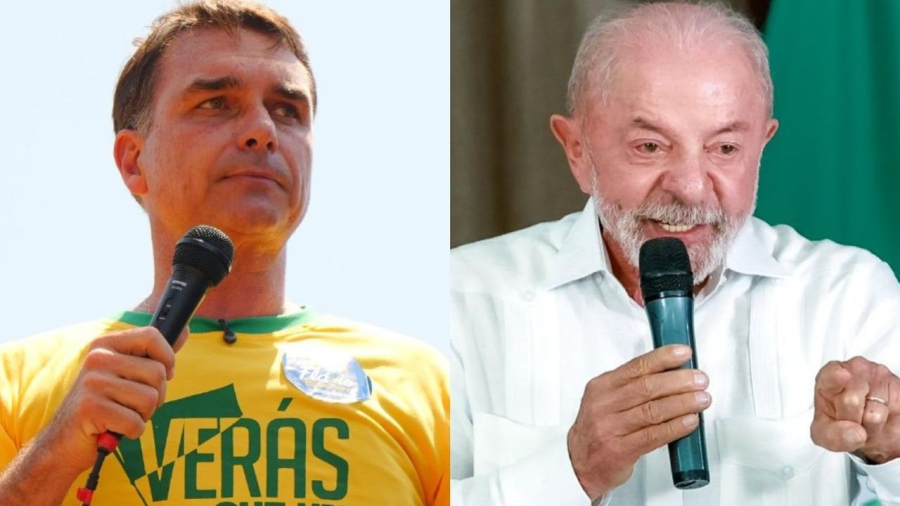 Flávio Bolsonaro tem 52% e Lula 48% dos votos válidos no segundo turno
