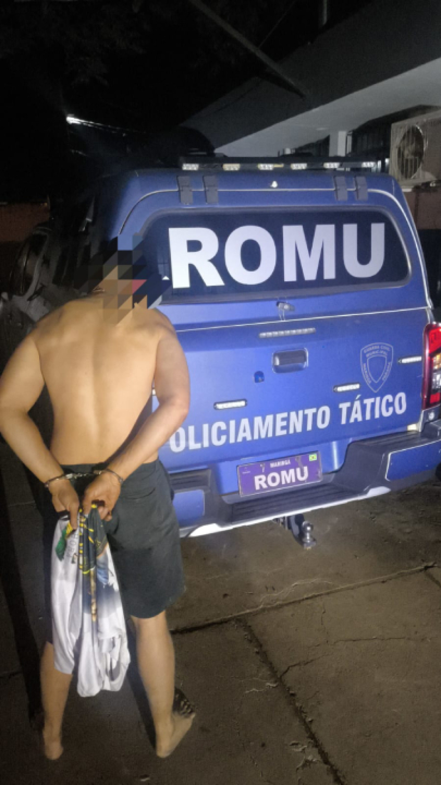  ROMU intervém em centro de reabilitação em Iguatemi.