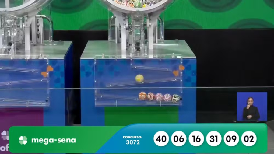 Mega-Sena 3072 acumula e prêmio vai a R$ 200 milhões