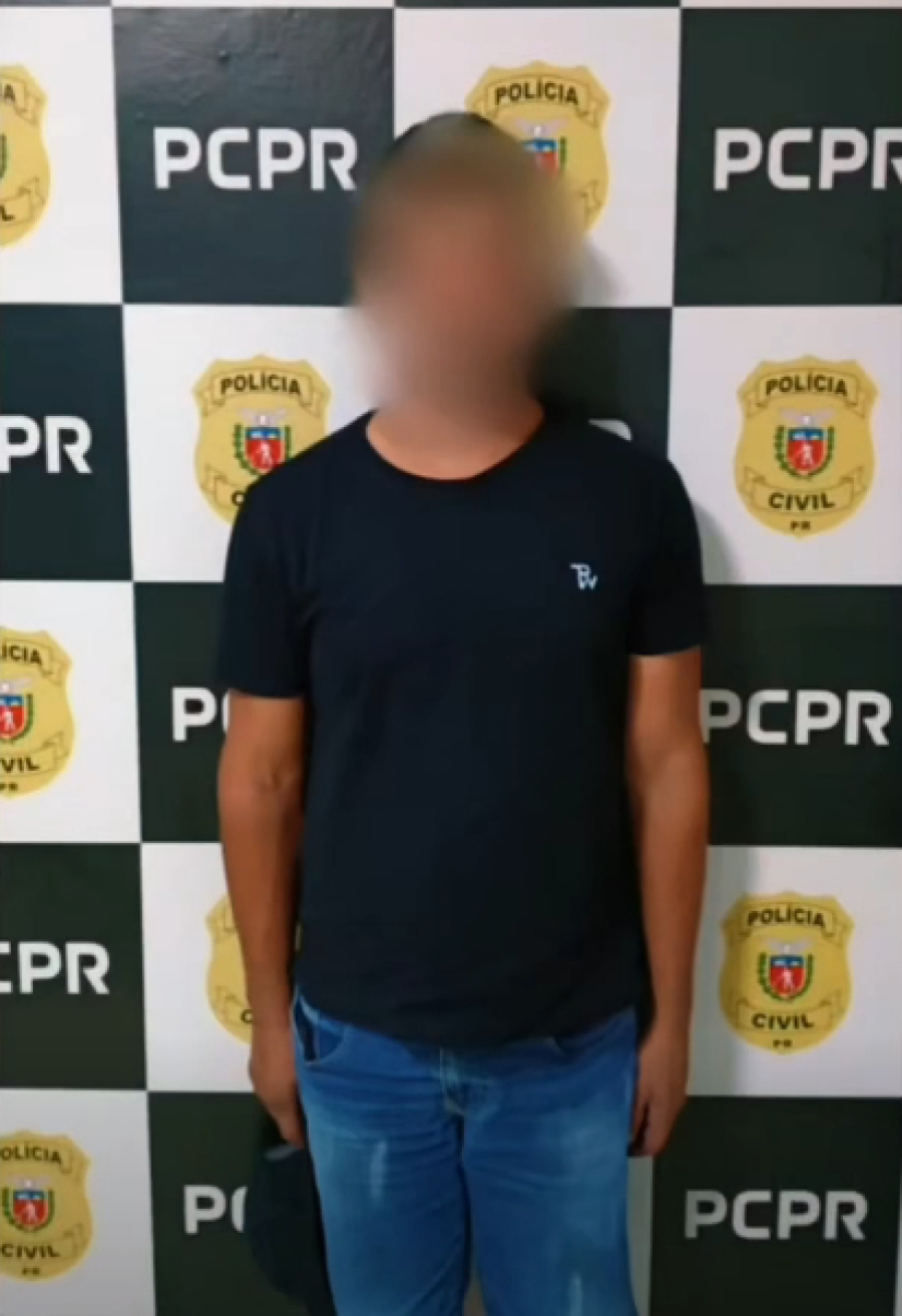Padrasto é preso suspeito de estuprar e agredir enteada.