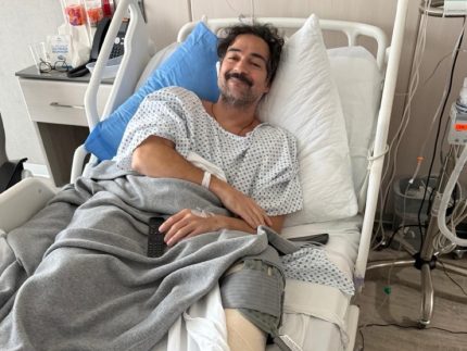 Ex-RBD, Alfonso Herrera passa por cirurgia no joelho