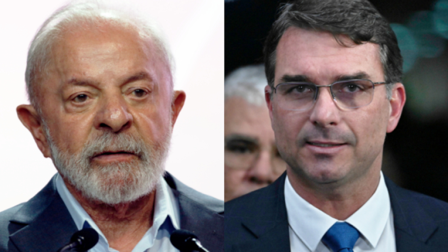 Pesquisa Gerp aponta rejeição de 49% a Lula e 46% a Flávio Bolsonaro