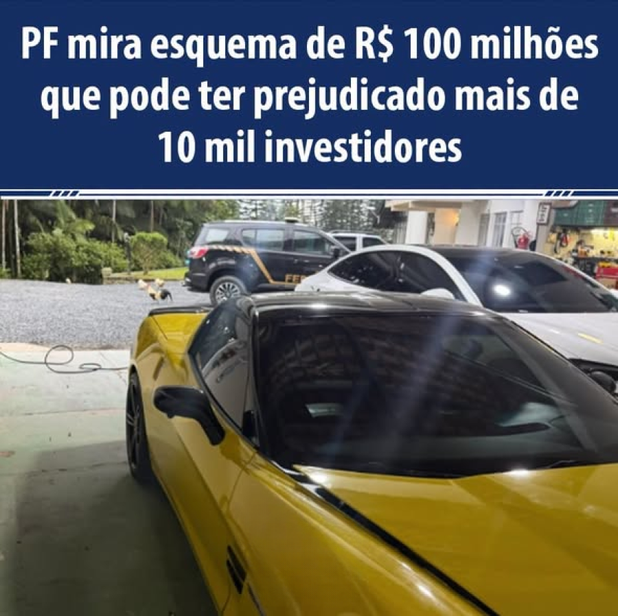PF mira grupo suspeito de esquema fraudulento.