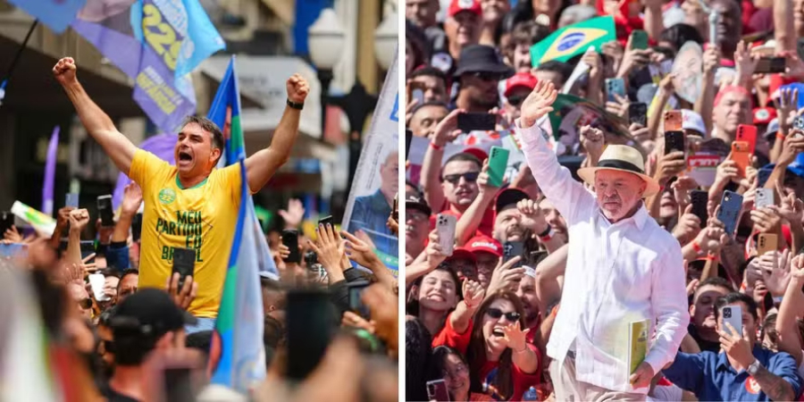 Flávio supera Lula em gasto milionário para impulsionar posts às vésperas da eleição