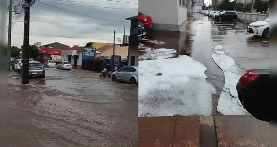 Chuva forte acumula mais de 60 milímetros e mobiliza Defesa Civil