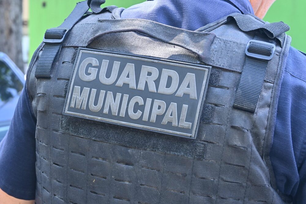 GCM recupera carretinha roubada e apreende revólver.