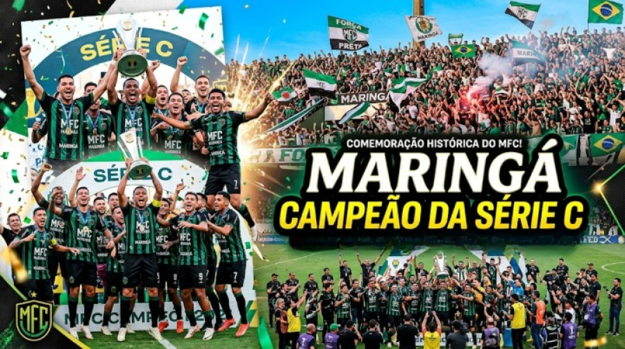 É campeão! Maringá conquista o primeiro título brasileiro.