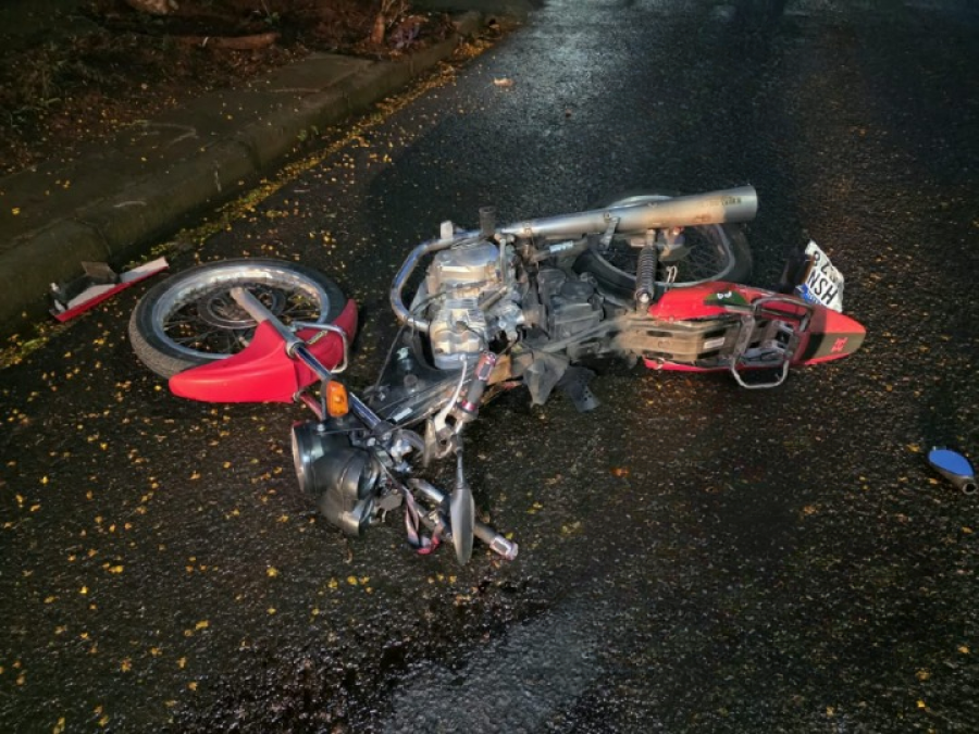 Suspeitos de assassinato teriam caído de moto durante fuga