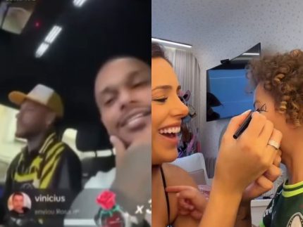 Bruna vestiu a filha, Mavie, com blusa do Palmeiras