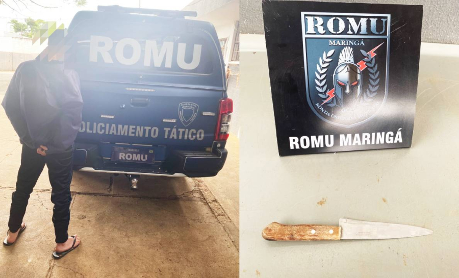 ROMU prende homem suspeito de tentativa de roubo