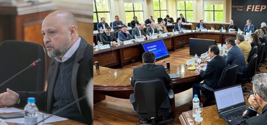 Edson Vasconcelos reúne diretoria da Fiep