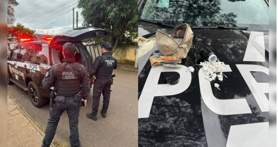 Polícia prende líder de organização criminosa em Arapongas.