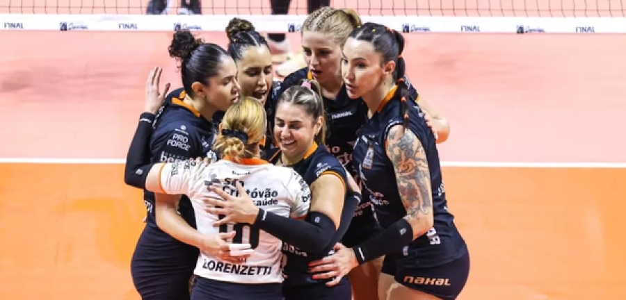 Osasco, campeã da Super Liga Feminina de Vôlei