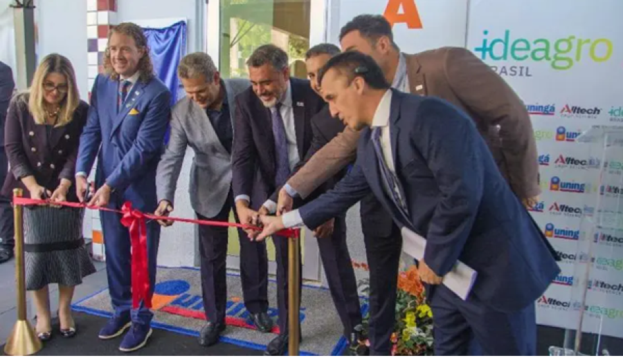 Ideagro inaugura centro de pesquisas fora da Europa
