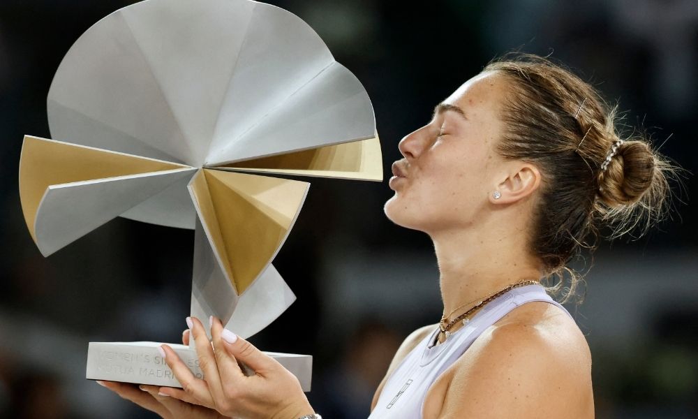Aryna Sabalenka conquista título do WTA de Madri